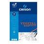 Papel Vegetal A3 55g Esquiço Canson Bloco 80Fls