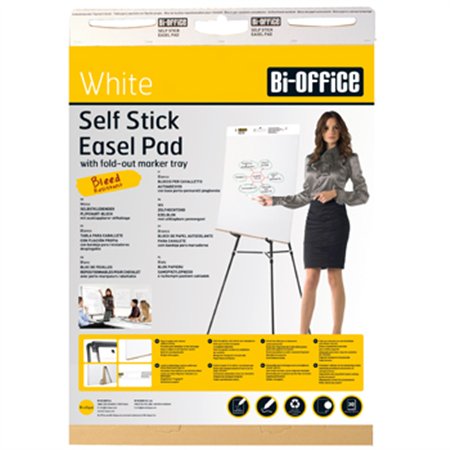 Bloco Papel Conferência Adesivo 77x63cm FL12807 63g 30Fls