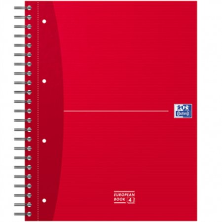 Caderno Espiral A5 Quadriculado Oxford European Book 1un