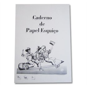 Papel Vegetal A4 35g Esquiço Caderno 80Fls