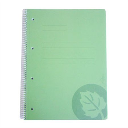 Caderno Espiral A4 Quadriculado PP Sortido 1un