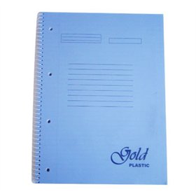 Caderno Espiral A4 Pautado PP Sortido 1un