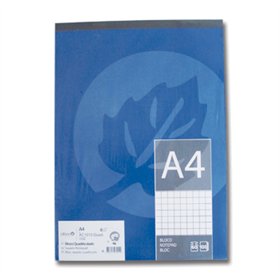 Bloco Notas A4 Quadriculado 100Fls