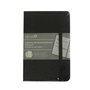Bloco Notas Pautado 14x9cm Preto 96Fls