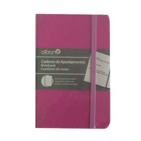 Bloco Notas Liso 14x9cm Rosa 96Fls
