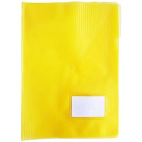 Classificador A4 Bolsa Interior Visor Etiqueta Amarelo