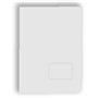 Classificador A4 Bolsa Interior Visor Etiqueta Branco