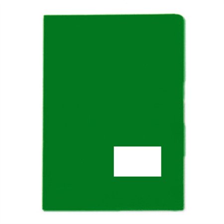 Classificador A4 Bolsa Interior Visor Etiqueta Verde