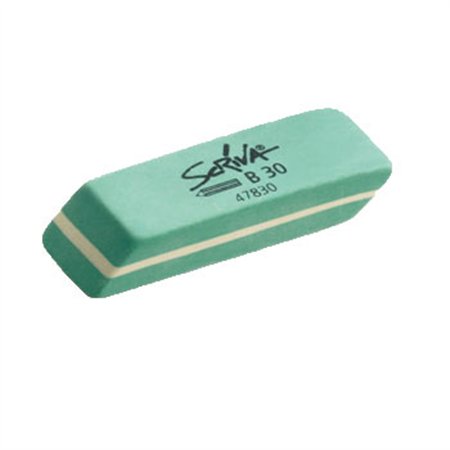 Borracha Verde 57x20x10 Scriva B30 (Sem PVC)