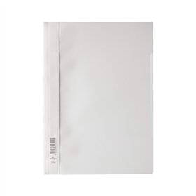 Classificador Capa Transparente Branco Durable 257302 1un