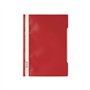 Classificador Capa Transparente Vermelho Durable 257303 1un