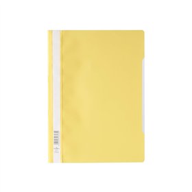 Classificador Capa Transparente Amarelo Durable 257304 1un