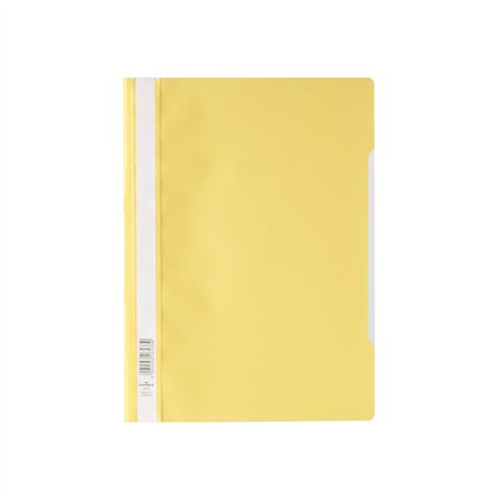 Classificador Capa Transparente Amarelo Durable 257304 1un