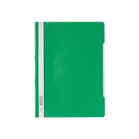 Classificador Capa Transparente Verde Durable 257305 1un