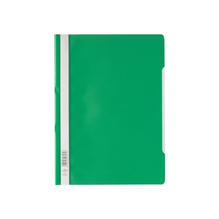 Classificador Capa Transparente Verde Durable 257305 1un