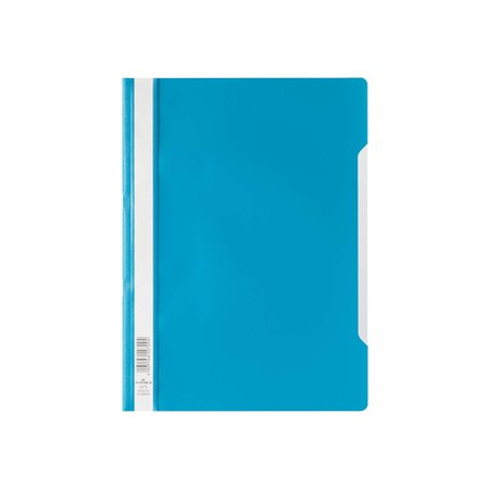Classificador Capa Transparente Azul Durable 257306 1un