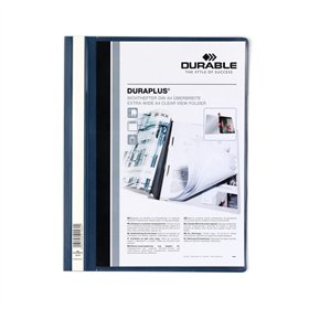 Classificador Capa Transparente Azul A4+ Durable Duraplus