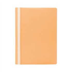 Classificador Capa Transparente Pêssego Pastel 1un