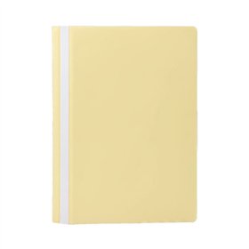 Classificador Capa Transparente Baunilha Pastel 1un