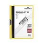 Classificador Clip Lateral Durable 2200 Amarelo
