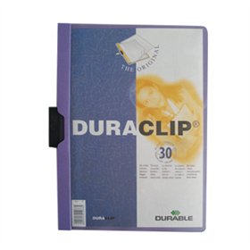Classificador Clip Lateral Durable 2200 Lilás