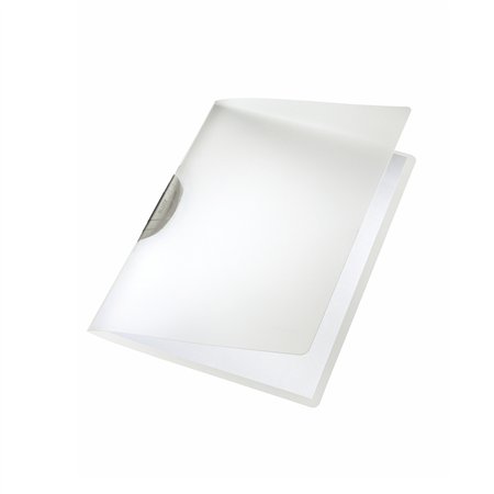Classificador Clip Lateral Leitz Color Clip Cinza