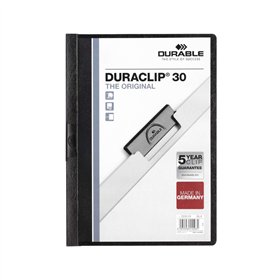 Classificador Clip Lateral Durable 2200 Preto