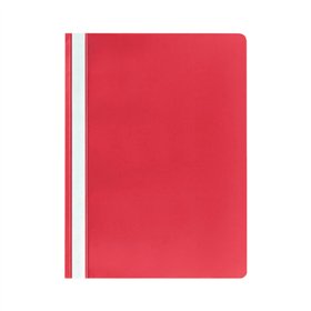 Classificador Capa Transparente Vermelho 10un