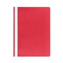 Classificador Capa Transparente Vermelho 10un