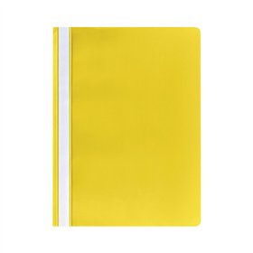 Classificador Capa Transparente Amarelo 10un
