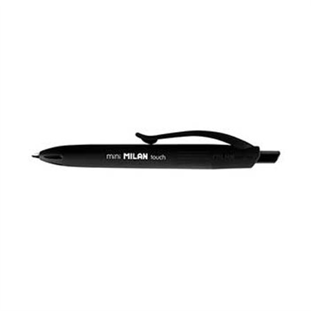 Esferográfica Milan Mini P1 Touch Preto 1mm 1un