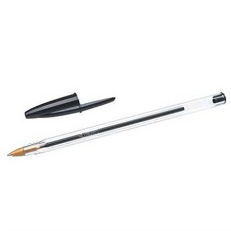 Esferográfica BIC Cristal Ball Point Preto 1mm 50un