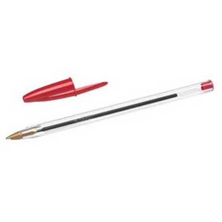 Esferográfica BIC Cristal Ball Point Vermelho 1mm 50un