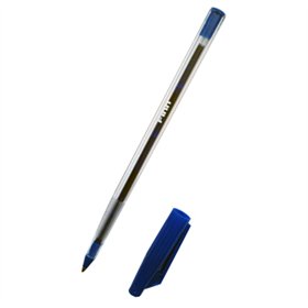 Esferográfica Ball Point FINN Cristal Azul 50un