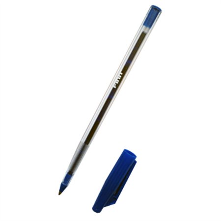Esferográfica Ball Point FINN Cristal Azul 50un