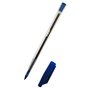 Esferográfica Ball Point FINN Cristal Azul 50un
