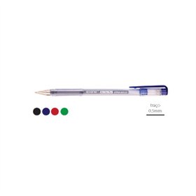 Esferográfica Gel Epene EP08-0011C Azul 0,5mm 1un