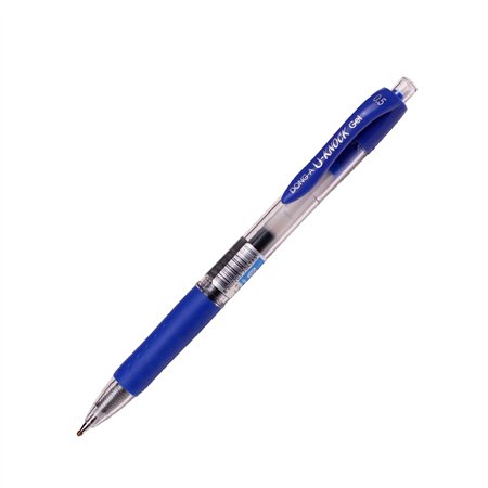 Esferográfica Gel Dong-A U-Knock M Retrátil Azul 0,5mm 1un