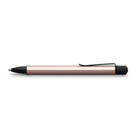 Esferográfica Hexo Faber-Castell Alumínio Rosa + Estojo