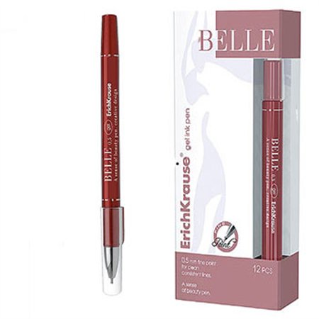Esferográfica Gel EK Belle Vermelho 0,5mm 1un