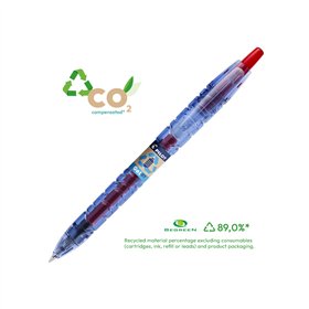Esferográfica Gel Pilot B2P BG Retrátil Vermelho 0,7mm 1un