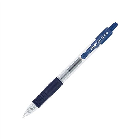 Esferográfica Gel Pilot G-2 Retrátil Azul 0,5mm 1un