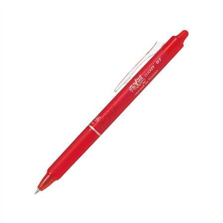 Esferográfica Gel Pilot Frixion Ball Clicker Verm. 0,7mm 1un