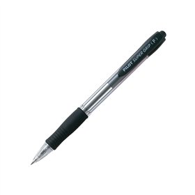 Esferográfica Pilot Super Grip F Retrátil Preto 0,7mm 1un