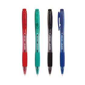 Esferográfica Epene Ball Point Retrátil 4 Cores 1mm 4un