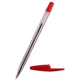 Esferográfica Ball Point Vermelho 1mm 1un