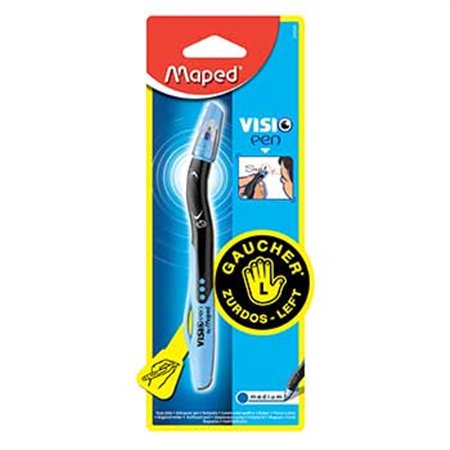 Esferográfica Maped Visio X1 para Esquerdinos Azul 1un