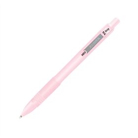 Esferográfica Z-Grip Smooth Azul 1mm Corpo Rosa Pastel 1un