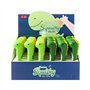 Esferográfica Gel Squishy Dino Azul 0,5mm 1un