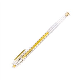 Esferográfica Gel Pilot G1 M Dourado 0,7mm 1un
